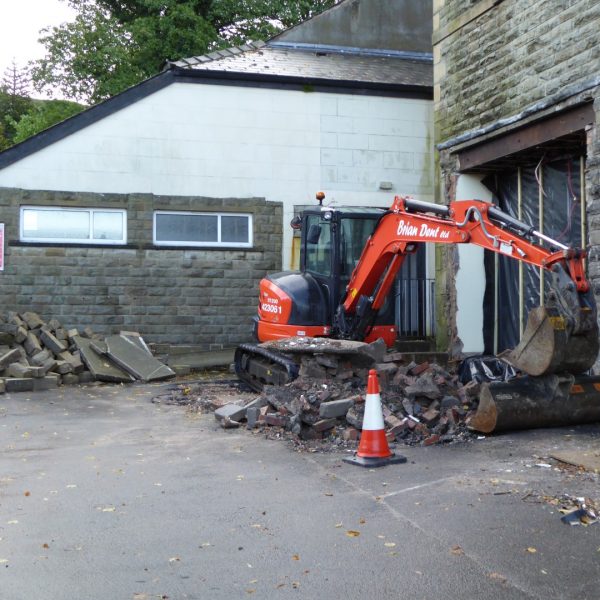Vestry demolished 1 Oct 11