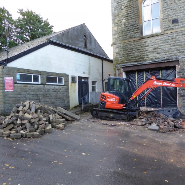 Vestry demolished 2 Oct 11