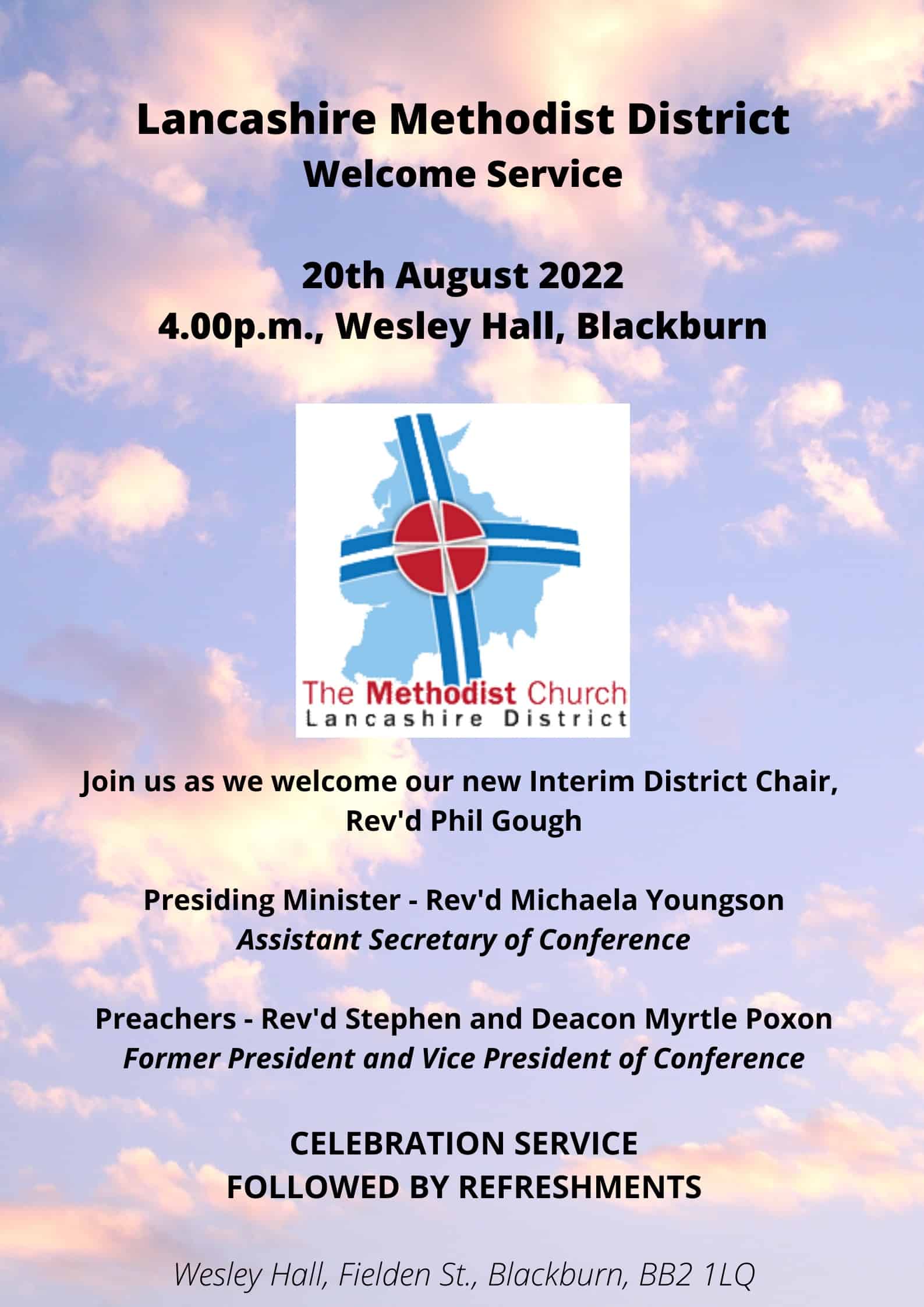 Lancashire District Welcome Sevice Lancashire District Welcome Sevice