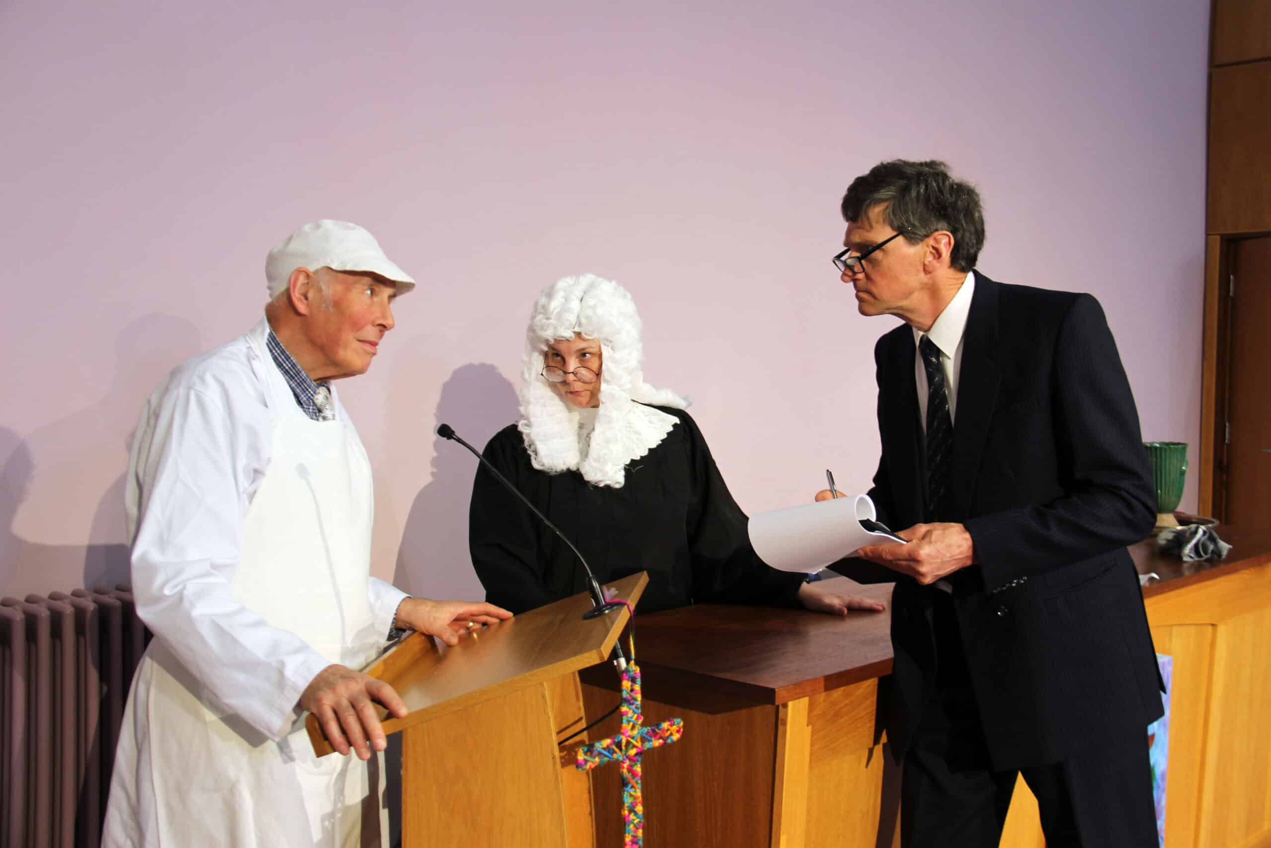 Roy, Judith and Andrew in play small